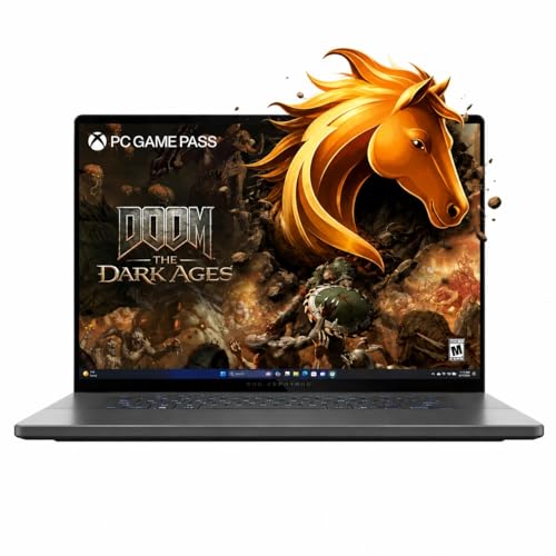 Image of ASUS - ROG Zephyrus G16 Slim Gaming Laptop 16" 2.5K OLED 240Hz - Intel Core Ultra 9 285H - 16GB RAM - NVIDIA RTX 5070-1TB SSD - Win11 Pro - Eclipse Gray