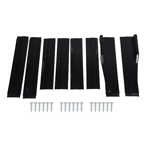 Faldón lateral de 78,7 pulgadas en ABS negro brillante con extensión universal