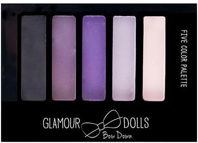 Glamour Dolls 5 Color Eye Shadow Palette Off With His Head Smokey Purple