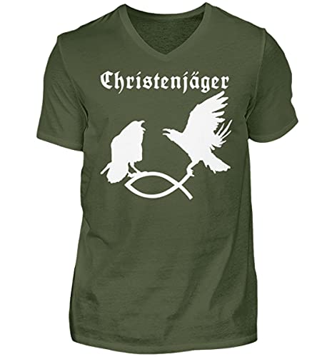 T-Shirt à col en V pour Homme parfait pour un look casual au quotidien