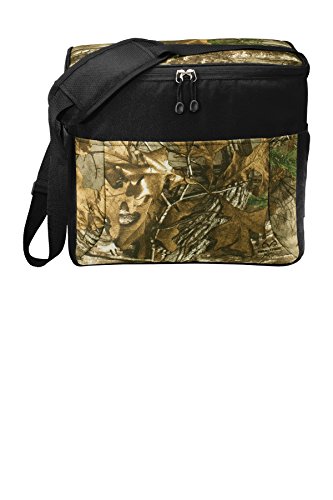Port Authority Camouflage 24-Can Cube Cooler. BG514C, Realtree Xtra/ Black, OSFA