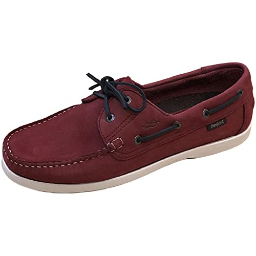 Yachting Fashion Bordeaux Chaussures bateau et voile pour homme - Rouge - bordeaux, 43 EU Cover