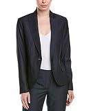 Anne Klein Women's Denim Jacket, Indigo Twill, 4