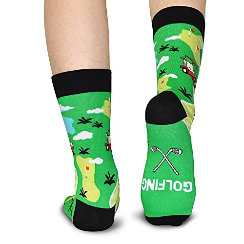 Funny Golf Gifts For Men Golfers, I'd Rather Be Golfing Socks Novelty Christmas Gift Medium #TOP2