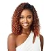 quick weave Outre Synthetic Wet & Wavy Style Half Wig - DEEP CURL 14