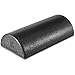 ProsourceFit High Density Half-Round Foam Roller, 12-inch x 3-inch,Black Diameter