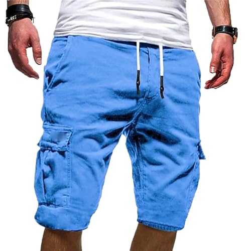 Short de randonnée et plage pour homme avec multi-poches
