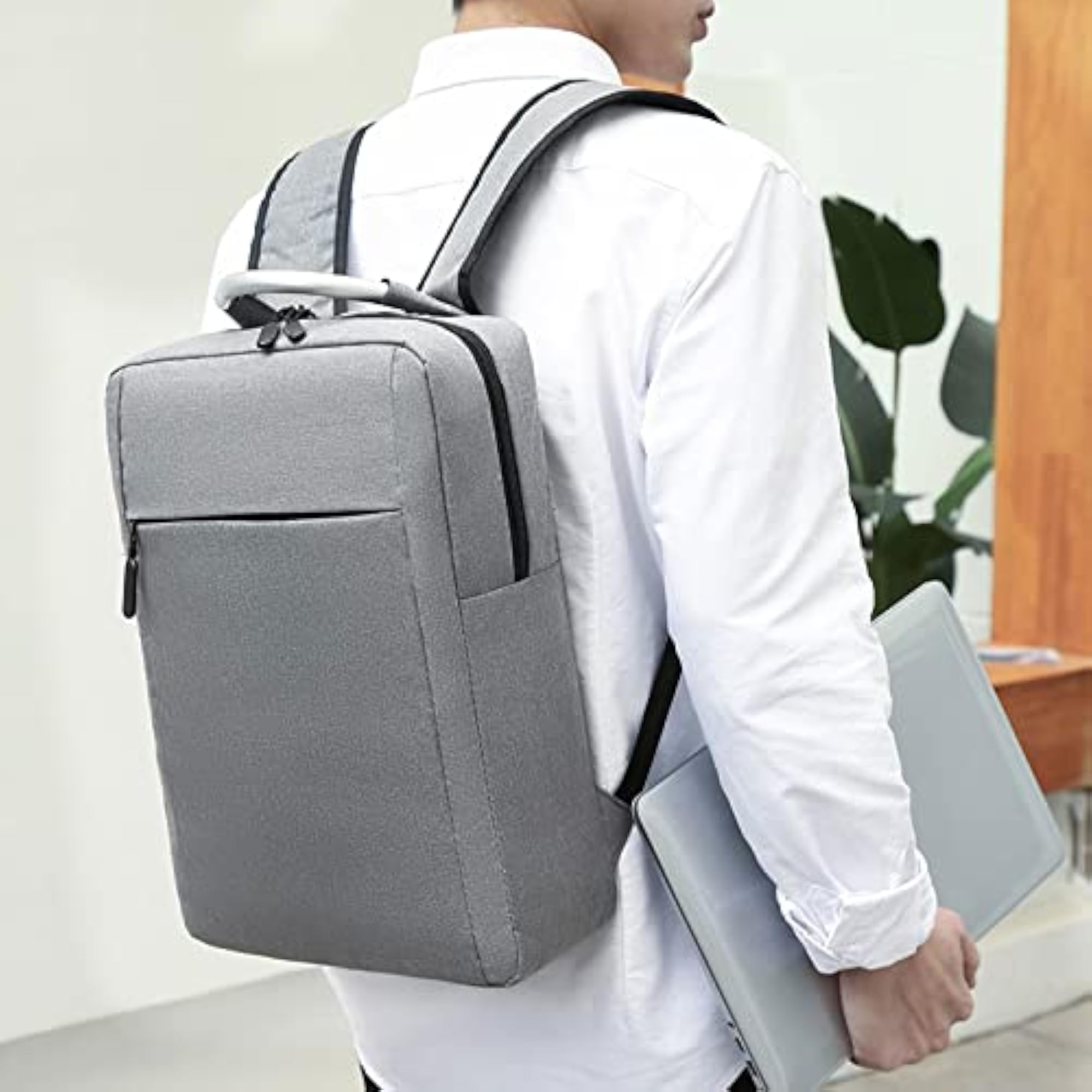 Minimalist Work Backpack with Large Capacity