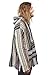 Sunshine Joy Woven Baja Style Zip Up Hoodie Hooded Jacket Earth Stripe (x_l)