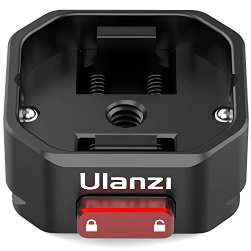 Upgrade Claw Quick Release Plate Camera Mount W Arca Swiss Slot, Dslr Stabilizer Adapter Compatible With Sony/Nikon/Canon Cameras Zhiyun/Dji/Moza Gimbal/Slider/Tripod Plate 1/4" Screw Video Shooting #TOP5