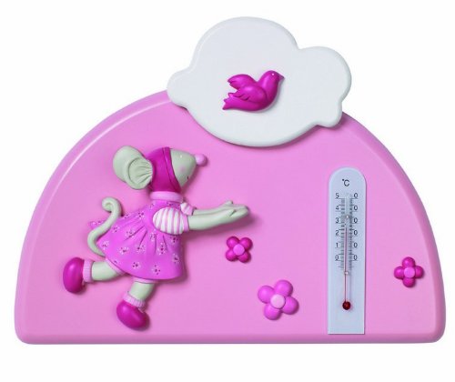 Moulin Roty - Thermomètre Lilas