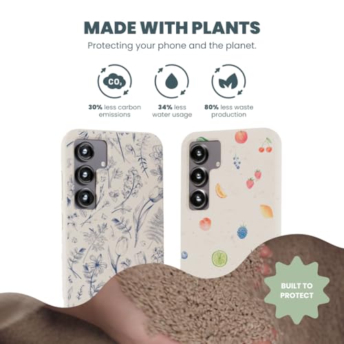 Pela | Phone Case Compatible with Samsung Galaxy S25 Ultra | Limited Edition | Supports Wireless Charging | Cute Eco Friendly | Seashell Disco - image 5