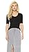 Splendid Women's 1X1 Short-Sleeve T-Shirt