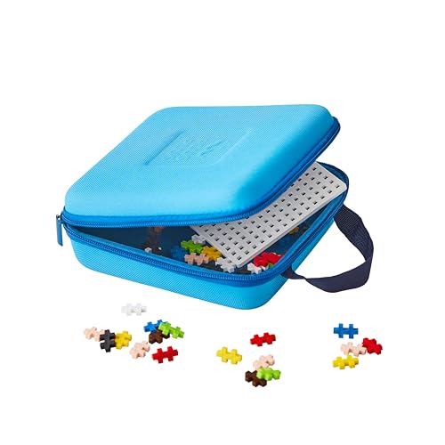 Plus-Plus 9607012 - Set Di Mattoncini Da Costruzione, 100 Pezzi, Colore: Blu - 9