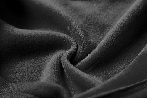 Danshow Girls Ballet Wrap Tops Kids Long Sleeve Dance Sweater,Velvet Inner(824-140-06) Black #TOP2