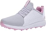 boa constrictor male ou femelle tissu Skechers 14887, Chaussures de Sport Femme, White Grey Pink, 38.5 EU