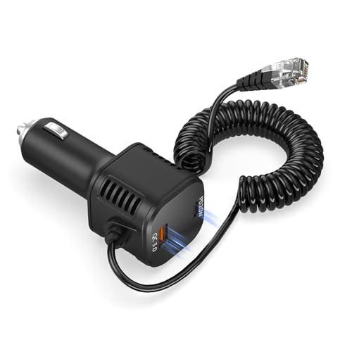 for Uniden LRDACWM044 Radar Detector Cord for R3 R4 R7 R8 R8W DFR7 & More
