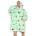JOREAY Polyester, Übergroße Decke Hoodie Sweatshirt für Erwachsene, Männer, Frauen, Jugendliche, Super Weiche Gemütliche Warme Komfortable Sherpa Riesen-Hoodie, Geeignet Kapuzenpullover