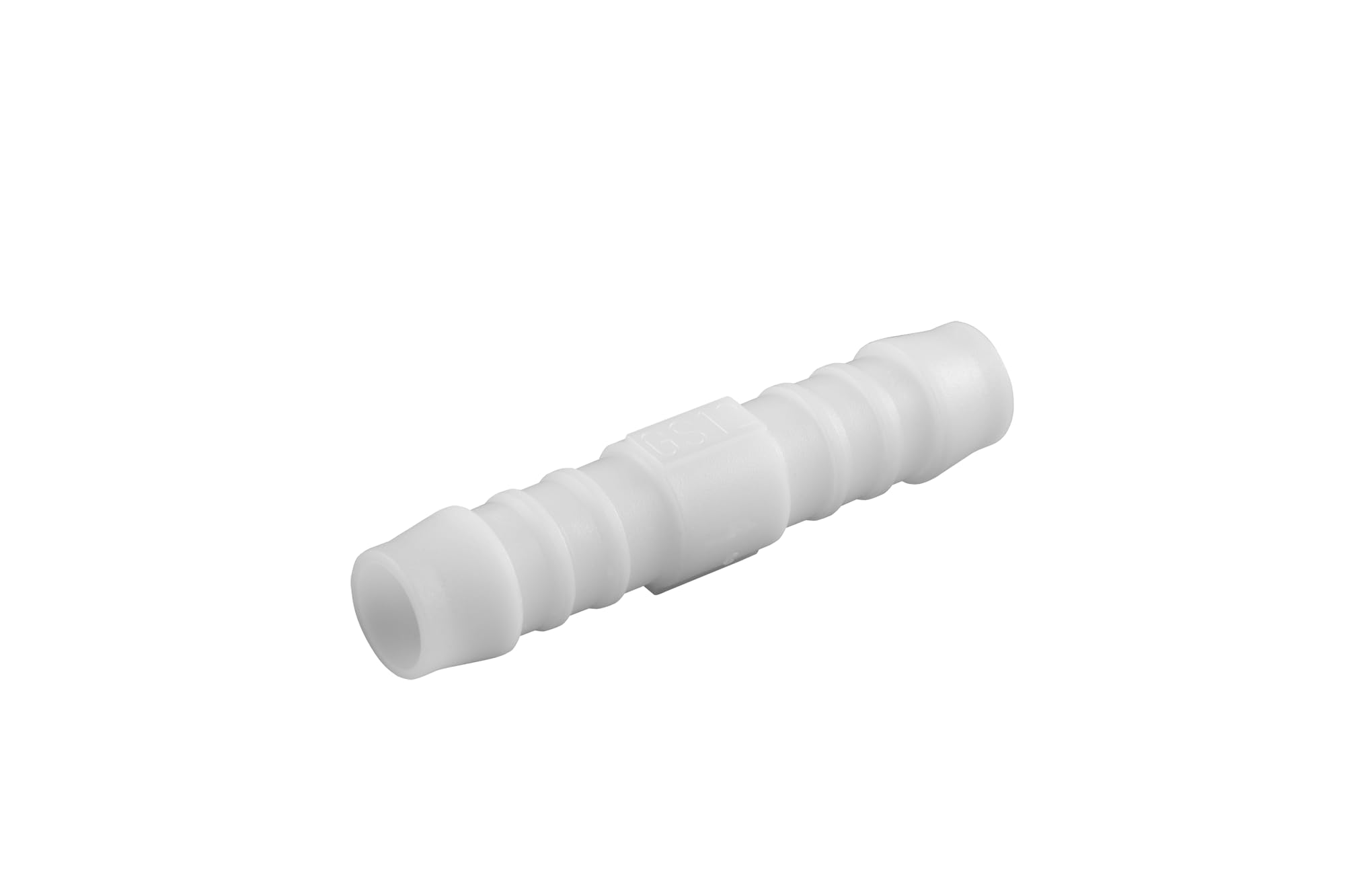 Gardena White Hose Connection Piece: Tube Plastic Accessories, For Tube Repair / Extension Tube Of 12 Mm Tubes (7294-20)