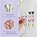 KGCGJVB 50pcs Bow Nail Charms Mini Bows for Nails Cute Design Resin Charm Set All Manicure Decor Accessories Phone Case Craft Decorations