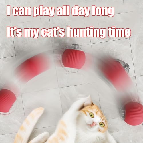 Image of Chewie Viral Rolling Ball,Interactive Rolling Dog Ball Toy,Interactive Cat Ball Toy,360 Smart Automatic Rolling Pet Ball,Dancing Ball for Dogs,Shaky Ball for Dogs and Cats Breed