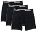 Champion Elite Boxer Briefs (Black, Black, Black) (X-Large) (3-Pack)