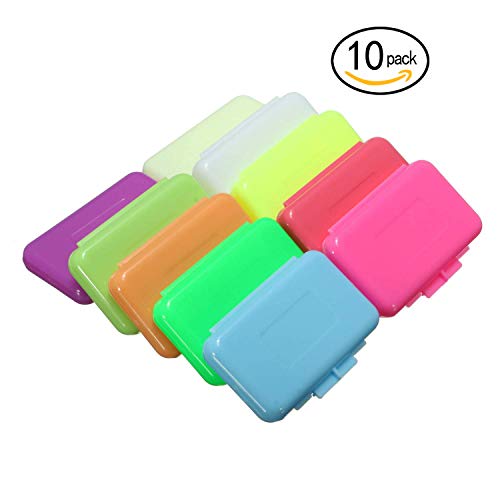 Oral Care Wax Dental Wax for Braces Orthodontics Mouth Lip Pain Relief 10 Different Flavors,10 Boxes