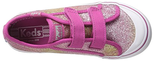 Keds Glittery Pailletté À scratchs chaussures souples en rose