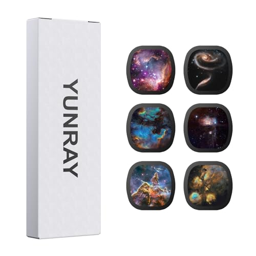 YUNRAY Galaxy Projector Pro con kit de 6 discos Nebula 3 para techo 2