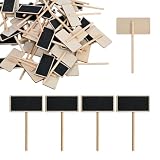 50 carteles de banderas para escribir mini pizarras de tiza, banderas para escribir comida, buffet, tiza, queso, marcador de buffet, etiquetas para precios, pasteles, alimentos, B