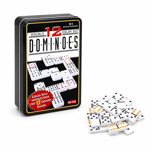 Jeu de dominos avec points de couleur, cadeau idéal pour enfants