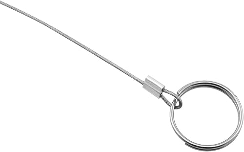 Miniatura 4 de 2 piezas de hardware de prevención de pérdidas de barcos de acero inoxidable para prevención de pérdidas de barcos, pasador de cordón plateado de