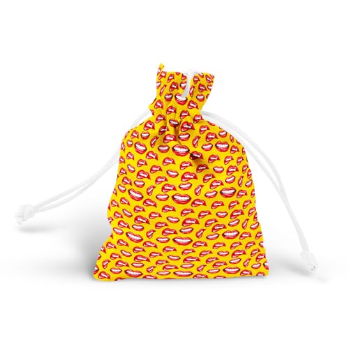 Image of ArtzFolio Lips D2 | Pouch Wrist Potli Bag | Bag for Weddings & Casual Parties