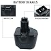 H-ANT 3000mAh Replacement Compatible with Lincoln Grease Gun LNC 18V Battery 1800,1801,63120-1578,1842,1844,1444,1442