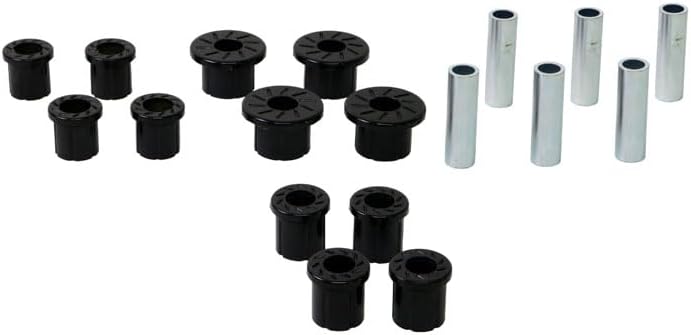 Nolathane REV155.0036 Rear Leaf Spring and Shackle Bushing Kit Compatible with Ford 98-11 Ranger, Mazda 01-09 B2300, Mazda 98-01 B2500, Mazda 98-07 B3000, Mazda 98-09 B4000