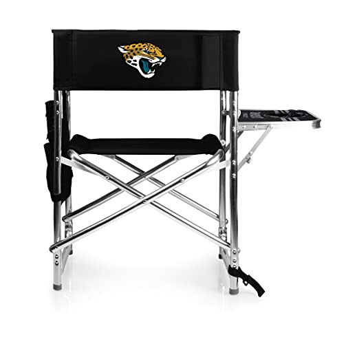 Image of Picnic TIME NFL Unisex-Adult NFL Sports Chair with Side Table, Beach Chair, Camp Chair for Adults