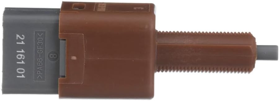 CarLights360 For Nissan GT-R 2009-2021 Stoplight Switch | Plastic | Black, Brown | Blade Terminal | Push-in Attachment Method | Spring Activation Style | Female Connector | Replacement For 25320JN00A