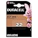 Duracell Specialty 357/303 ogniwo guzikowe z tlenkiem srebra 1,55 V, opakowanie 2 szt. (SR44/V357/V303/SR44W/SR44SW) przeznaczone do zegarków, kalkulatorów i urządzeń medycznych