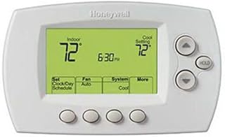 Honeywell Home Wi-Fi 7-Day Programmable Thermostat (RTH6580WF), Requires C Wire, Works with Alexa (Renewed)