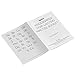 Reskid 5-Pack of 48-Page Kindergarten Story Writing Paper Booklets with Dotted Lines - 240 Pages of Blank Handwriting Practice Paper - Kindergarten Notebook, Elementary Lined Writing Paper