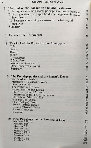Fire That Consumes: Biblical Case for Condition... 0853645876 Book Cover