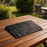 ZiStarlilife 420D Abdeckung für tragbare Klimaanlage, mit verstellbarem Gurt und maschinenwaschbarem Design, kompatibel mit Midea-Modellen für saisonalen Schutz im Innenbereich, schwarz, 40 x 46 x 75