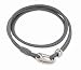 Produktbild Leder Schmuck (Armband) Leder Armband Farbe grau zweireihig Länge ca. 37 cm Verschluss Edelstahl Karabiner Modellnummer 1076