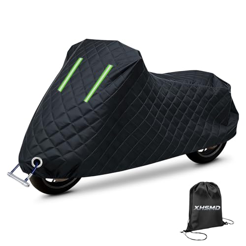 Bâche de protection moto extérieur étanche contre la pluie et la grêle hivernale