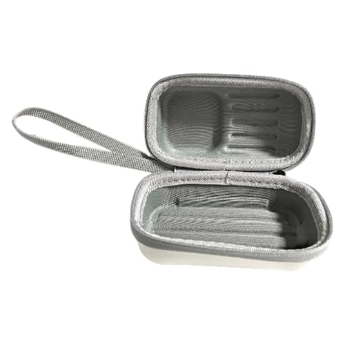 Caja de almacenamiento, organizador portátil para ventiladores de banda para el cuello, carcasa rígida con forro absorbente de golpes, cierre seguro, diseño fácil de transportar y función de