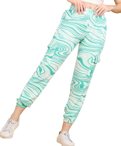 Image of POPWINGS Casual Printed Joggers for Women || Stylish Western Women Joggers for Summer || Pull-On Women Joggers Pants || Women Joggers for Summer