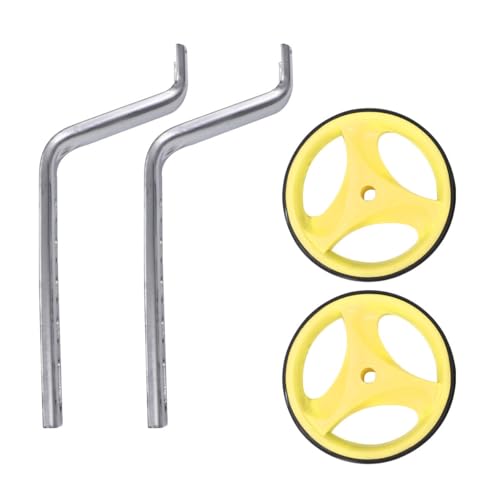 Ruedas de Entrenamiento para Bicicleta Holibanna con Soporte, para Bicicletas de 12 a 20 Pulgadas, Ruedas Auxiliares Silenciosas y Ajustables para Principiantes miniatura 1