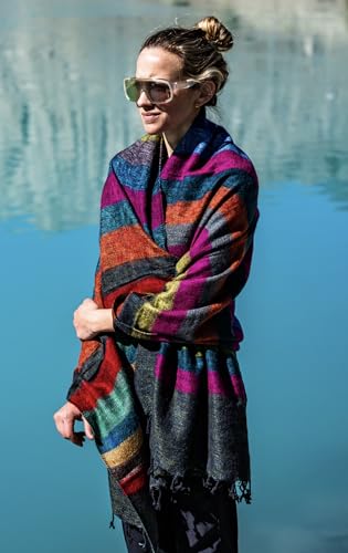 Lobuche Yak Wool Shawl2