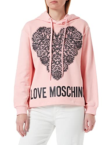 Sweatshirt à capuche Love Moschino résistant au froid pour femme