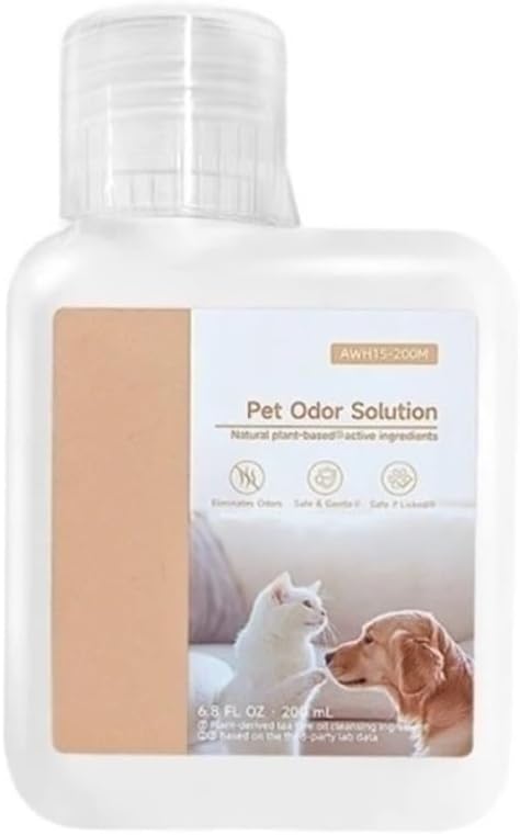 200ml AWH15-200M Pet Odor Solution Cleaning Solution, Deep Cleaning. Compatible With Mova E30 Ultra / S10 Plus / P10 Pro Ultra(1Pc)
